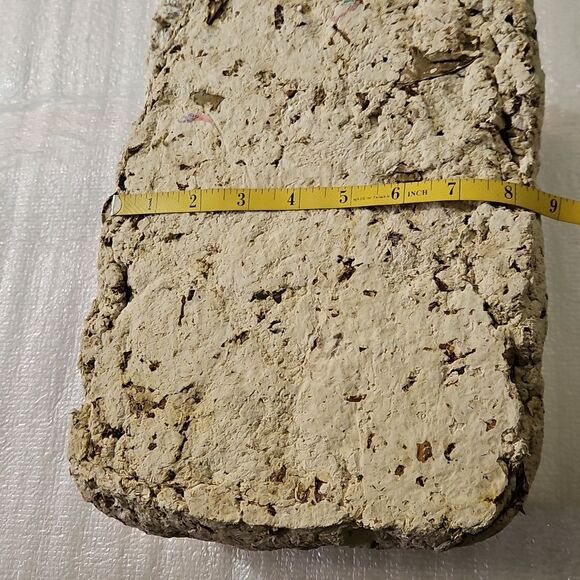 Unique Textured Paper Mache Stool - Picture 6 of 7